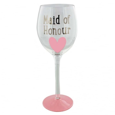 Wendy Jones Blackett Maid Of Honour Wine Glass RRP 13.50 CLEARANCE XL 4.99